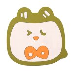 Sous - verre en silicone en forme de dessin anim�, coussin isolant, tapis de tasse, support pour boissons ...