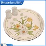 Sous - verre de table a manger, tasse inconnu de bain, polymres vpn, caoutchouc non ald, bol domestique ...