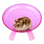 Soucoupe volante pour animal de compagnie, hamster, roue d'exercice, spinner silencieux pour course, ...