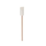 Spatule marysette avec manche en bois, spatule de p�tisserie, petite maryse, bois pefc, caoutchouc, made ...