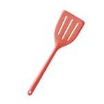 Spatule retourneur ajour�e en silicone rouge