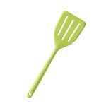 Spatule retourneur ajour�e en silicone vert
