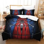 Spiderman chambre d�coration ensemble de literie motif imprim� d ultra doux housse de couette fermeture ...