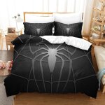 Spiderman housse de couette a th�me imprim�e en d ensemble de literie en microfibre douce ensemble de ...