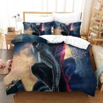 Spiderman sets housse de couette avec taies d'oreiller, d superheroes imprim� microfibre literie parure ...