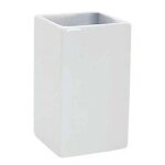 Spirella gobelet porcelaine quadro blanc