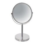 Spirella miroir grossissant sur pied acier sydney chromé Spirella miroir grossissant sur pied acier sydney chromé
