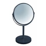 Spirella miroir grossissant sur pied acier sydney noir