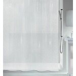 Spirella rideau de douche peva galet 180x200cm blanc