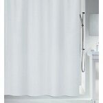 Spirella rideau de douche polyester maya 180x180cm blanc