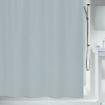 Spirella rideau de douche polyester primo 180x200cm gris