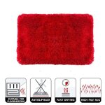 Spirella tapis de bain highland 70x120cm rouge