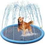 Splash tapis d'arrosage pour chiens ? baignoire de piscine pour chiens de 150 cm d'�paisseur, ensemble ...
