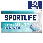 Sportlife pastilles extra fra�cheur menthe 12x35g bonbons sans sucre rafra�chissants 420g