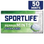 Sportlife pastilles menthe poivr�e rafra�chissantes 12x35g bonbons sans sucre 420g