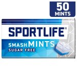 Sportlife pastilles menthe smash fra�cheur intense 12x35g bonbons sans sucre rafra�chissants 420g
