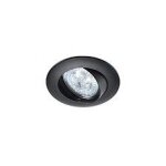Spot encastr� aric - lunar - 230 cx - 230v - 50w - gu10 - basculant - sans lampe - noir