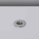Spot ext�rieur led encastrable au sol 12v dc tiziano 2700k blanc chaud