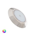 Spot led piscine en saillie inox rgbw submersible 12v dc ip68 24w rgbw