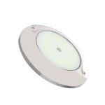 Spot led piscine en saillie inox submersible 12v ac / dc ip68 35w ip68 blanc froid 6000k