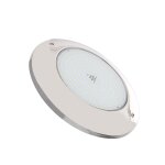Spot led piscine en saillie inox submersible 12v dc ip68 20w 6000k blanc froid