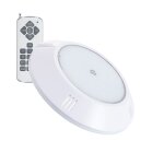 Spot led piscine en saillie rgb submersible 12v ac ip68 20w rgb