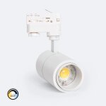Spot led sur rail triphas� 20w dimmable cct pulyx multi - angle 15 - 60� blanc