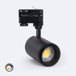 Spot led sur rail triphas� 20w dimmable cct pulyx multi - angle 15 - 60� noir