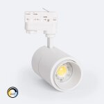 Spot led sur rail triphas� 30w dimmable pulyx cct multi - angle 15 - 60� blanc