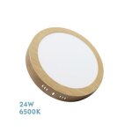 Spot lumineux en surface thulita 24w 6500k h�tre 2160lm 2, 8x28, 5x28, 5 cm