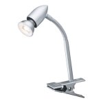 Spot pince gesa orientable - gu10 - 3. 5w - chrome