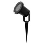 Spot a piquer led hortus gu10 ip65 noir edo