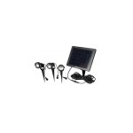 Spot solaire par 3, 3 x 100 lumens Spot solaire par 3, 3 x 100 lumens