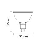 Spot sur piquet ext?rieur noir slv samrina, gu10 / led gu10 51mm, 7w max, ip65