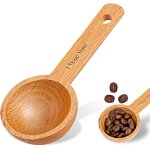 Spwb - cuillère a café en bois, 1 cuillère a soupe de 15 ml, petite cuillère a café pour bocaux, boîtes, ... Spwb - cuillère a café en bois, 1 cuillère a soupe de 15 ml, petite cuillère a café pour bocaux, boîtes, ...
