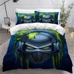 Squelette housse de couette x imprim�� d crane de dessin anim�� parure de lit personnes ado fille enfants ...