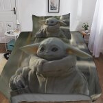 Star wars housse de couette en duvet, literie imprim��e d, fermeture ��clair, convient �� la d��coration ...