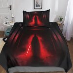 Star wars housse de couette parure de lit imprim�� avec taies d'oreiller d literie en microfibre, avec ...