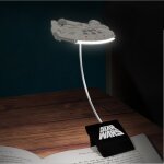 Star wars - lampe de lecture faucon millenium