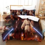 Star wars microfibre douce facile d'entretien housse de couette de parure de convient �� toutes les personnes ...