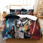 Star wars microfibre douce facile d'entretien housse de couette de parure de convient �� toutes les personnes ...