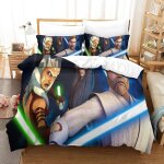 Star wars microfibre douce facile d'entretien housse de couette de parure de convient �� toutes les personnes ...