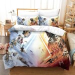 Star wars microfibre douce facile d'entretien housse de couette de parure de convient �� toutes les personnes ...