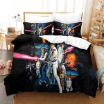 Star wars microfibre douce facile d'entretien housse de couette de parure de convient �� toutes les personnes ...