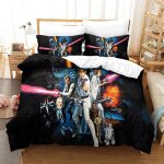 Star wars microfibre douce facile d'entretien housse de couette de parure de convient �� toutes les personnes ...