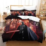Star wars pcs parure de lit - housse de couette douce housse couette imprim�� d avecfermeture ��clair ...