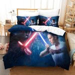 Star wars pcs parure de lit - housse de couette douce housse couette imprim�� d avecfermeture ��clair ...
