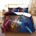 Star wars pcs parure de lit - housse de couette douce housse couette imprim�� d avecfermeture ��clair ...