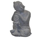 Statue bouddha assis el�gance zen pour votre d�coration hauteur 48 cm dec050012
