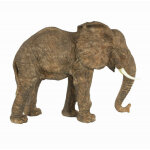 Statuette �l�phant r�sine 33x12x25cm